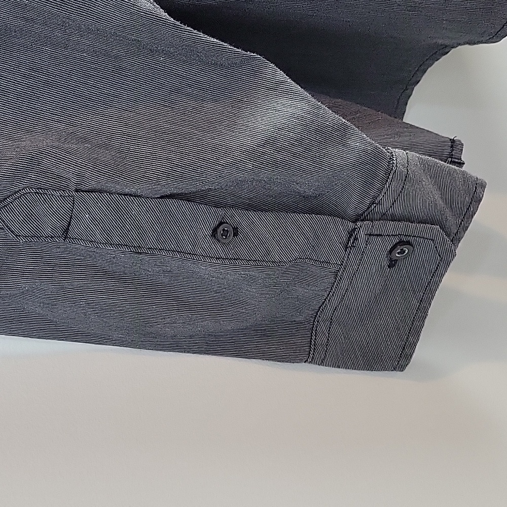 Burnside Button Down Shirt Gray - image 5